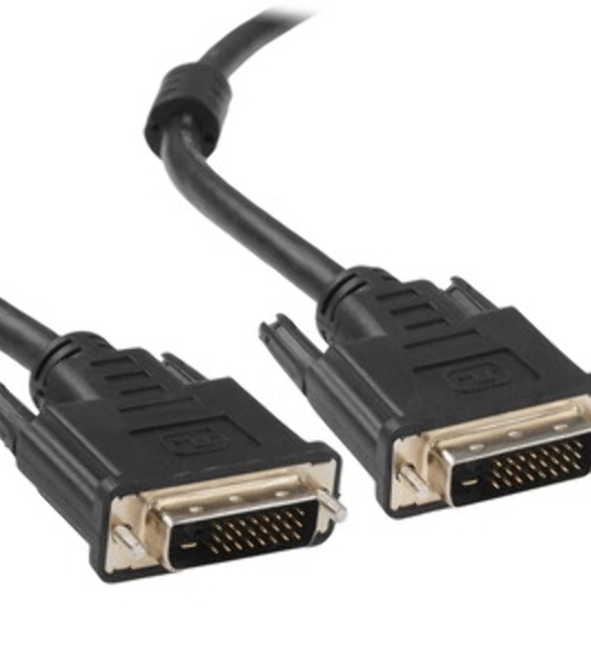 Кабель DVI-D dual link Cablexpert CC-DVI2L-BK-6, 25M/25M, 1.8м, CCS, черный, экран, феррит.кольца, пакет