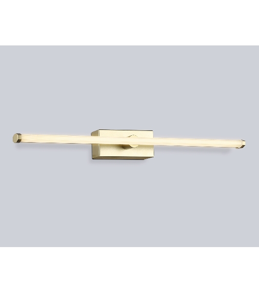 Настенный светодиодный светильник Ambrella light FL6114 GD золото 9W 3000K-6400K 410*45*80
