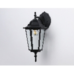 Уличный настенный светильник Ambrella light ST2018 BK/CL черный/прозрачный IP54 E27 max 40W 360*150*210, фото 1