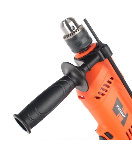 Дрель электрическая ударная PATRIOT FD 750h 120301444 с ударом, мощность 710Вт, макс.диаметр 13мм, глубиномер + дополнительная ручка