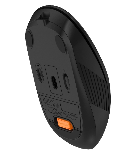Мышь беспроводная A4Tech Fstyler FB10C черный, 2000 dpi, радиоканал, Bluetooth, USB, кнопки - 4