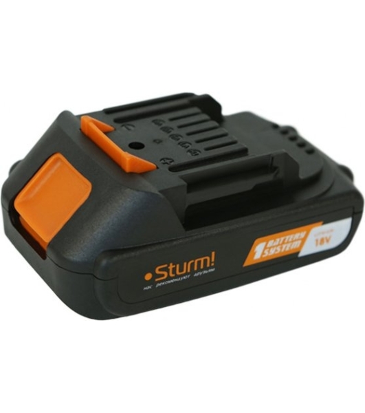Дрель-шуруповерт Sturm CD3618T, 18 В, 2 Ач, 30 Нм, щеточный