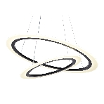 Светильник Ambrella light FA4357/2 BK черный 78W 3000K/4200K/6400K D580*670 (ПДУ РАДИО 2.4G), фото6