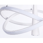 Подвесной светодиодный светильник Ambrella light FL5367/2+1 WH белый 47W 3000K-6400K D480*1200 (ПДУ ИК), фото7
