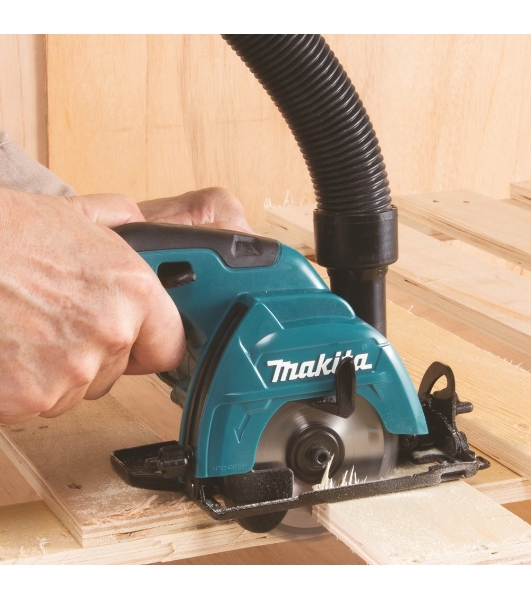 Пила циркулярная Makita HS301DZ10.8В Li-ion 1500об\м диск-ф85мм рез-25.5мм 1.6кг кор б\акк и з\у