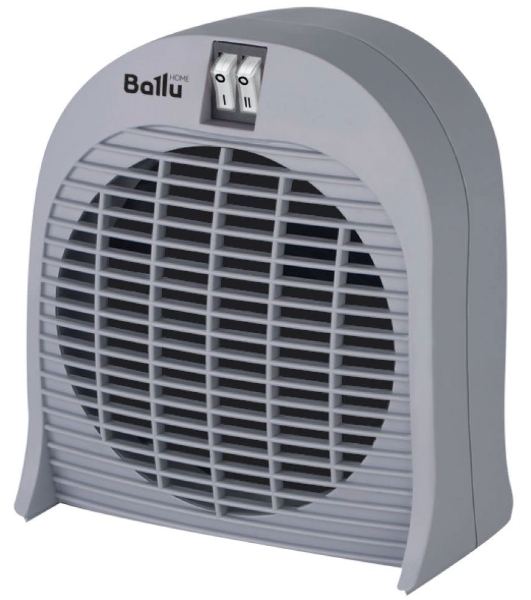 Тепловентилятор Ballu BFH/S-04 серый, 2000 Вт, 25 м2, термостат