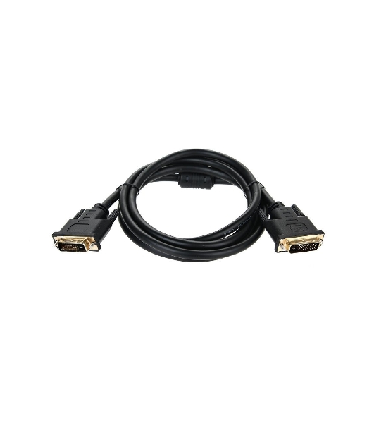 Кабель DVI-D--DVI-D Dual link 25M/25M, экран, феррит.кольца, 1.8м Telecom TCG441D-1.8M