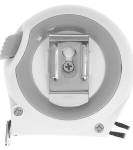 Рулетка Deli Home Series White H8103A 3м х 19мм, клипса, шнурок, эксклюзивный дизайн