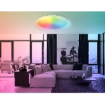 Светодиодный светильник Ambrella light FZ1615 FR матовый IP20 60W 3000-6500K+RGB 510*100 (ПДУ ИК), фото12