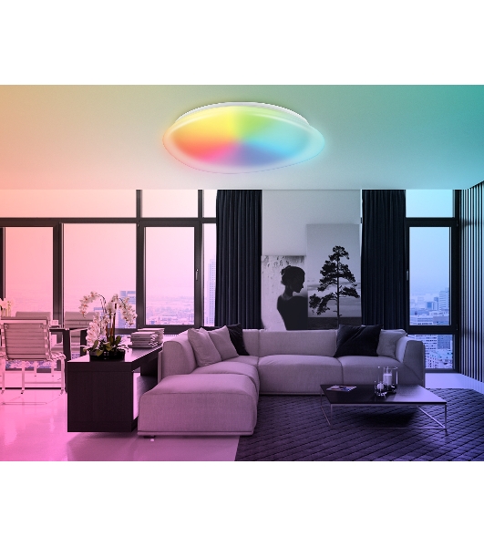Светодиодный светильник Ambrella light FZ1615 FR матовый IP20 60W 3000-6500K+RGB 510*100 (ПДУ ИК)