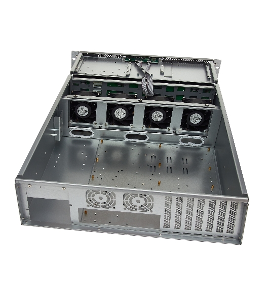 Серверный корпус ExeGate Pro EX281300RUS 3U660-HS16 (RM 19', высота 3U, глубина 660, БП 2U-600ADS,16xHotSwap, USB)