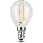 Лампа светодиодная Filament Шар E14 7Вт 2700К Gauss 105801107, фото4