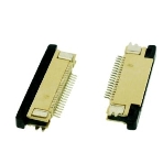 Разъем FPC Half Coverage Bottom Contact 1.0K-BX-36PWB 36 pin высота 2мм шаг 1мм, фото3
