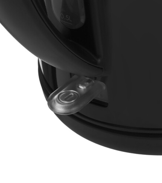 Электрочайник Bosch TWK3P423 черный, 1.7 л, 2400 Вт, скрытый нагревательный элемент