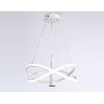 Подвесной светодиодный светильник Ambrella light FL5367/2+1 WH белый 47W 3000K-6400K D480*1200 (ПДУ ИК), фото5
