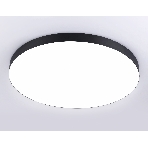 Потолочный светодиодный светильник Ambrella light FV5542 BK черный LED 130W 4200K D800*58 (Без ПДУ), фото6