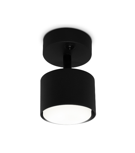 Светильник Ambrella light TA133 BK черный GX53 max 12W D79*134*D84