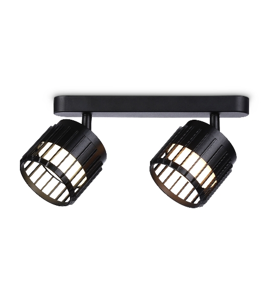 Светильник Ambrella light TN71163/2 BK черный GX53/2 260*100*125