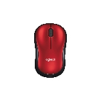 Мышь беспроводная Logitech M185, красный, 1000 dpi, радиоканал, USB, кнопки - 3, фото15