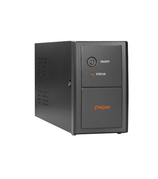 Источник бесперебойного питания ExeGate EP212516RUS Power Back BNB-800 800VA, черный, 2 евророзетки