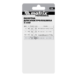 Полотна для электролобзика Matrix по металлу, 3 шт. T118AF, 55 х 1,2мм, Bimetal
