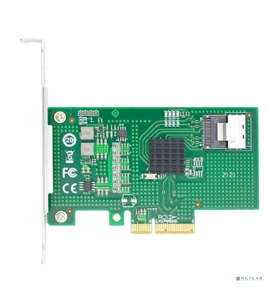 Переходник Lr-Link LRST9630-4IR PCIe x1 4-Port SATA3 RAID, MARVELL 88SE9230, 1* SFF-8087,RAID 0, 1, 10, JBOD