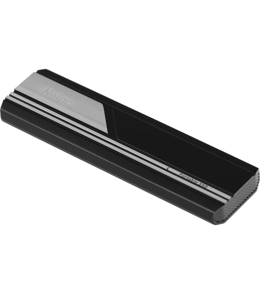 Внешний SSD Netac ZX10, 2TB, USB 3.2 Gen 2 Type-C, R/W 1050/1050, черный