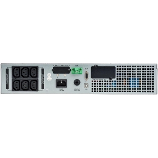 Источник бесперебойного питания однофазный Online 1000 Ва/1000 Вт, Rack mount, c LCD дисплеем 24VDC с АКБ 2U 2х9AH