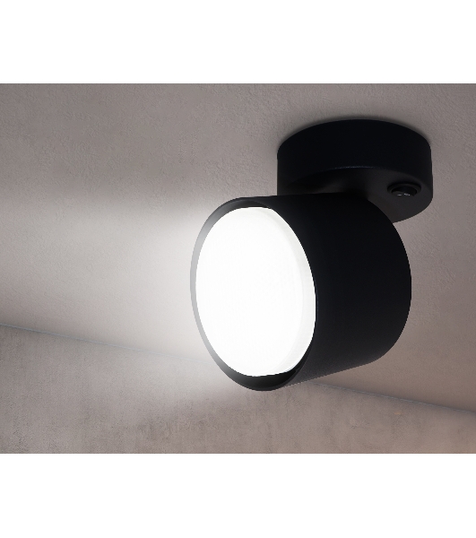 Светильник Ambrella light TA133 BK черный GX53 max 12W D79*134*D84