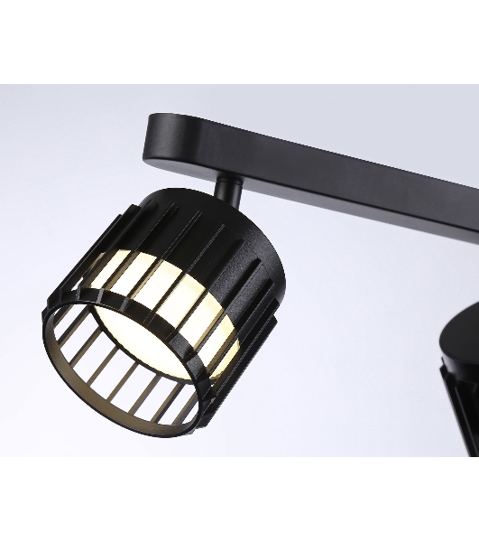Светильник Ambrella light TN71163/2 BK черный GX53/2 260*100*125