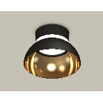 Светильник Ambrella Light XS8102036 SBK/PYG/CL черный песок/золото желтое полированное/прозрачный GX53 (C8102, N8145), фото3