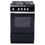 Плита электрическая De Luxe 5004.12э черный, конфорок 4 шт, духовка 46 л, 50 см x 85 см x 50 см, фото2