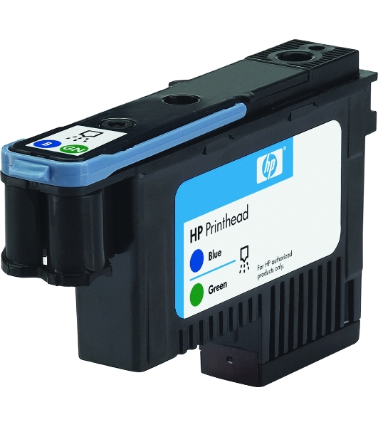 Печатающая головка HP C9408A cyan/green DJ Z2100/Z3100 PS Pro B9100