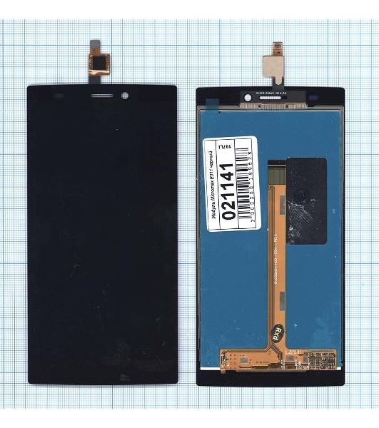 Дисплей для Micromax Canvas Nitro 2 E311 черный