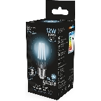 Лампа cветодиодная Gauss Filament А60 12W 1250lm 4100К Е27 LED 1/10/40, фото10