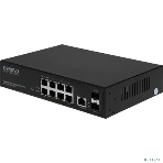 Коммутатор Osnovo SW-80802/L(150W) 8G 2SFP 8PoE+ 150W управляемый, фото7