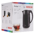 Электрочайник Bosch TWK3P423 черный, 1.7 л, 2400 Вт, скрытый нагревательный элемент, фото14