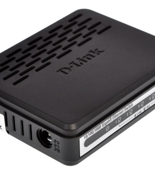 Коммутатор D-Link DGS-1005A, 5×1 Гбит/с, неуправляемый