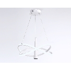 Подвесной светодиодный светильник Ambrella light FL5367/2+1 WH белый 47W 3000K-6400K D480*1200 (ПДУ ИК), фото3