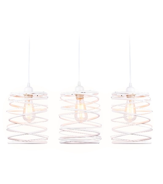 Светильник Ambrella light TR8402/3 WH белый E27/3 max 60W 740*210*730