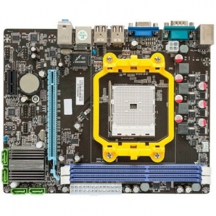 Материнская плата ITZR A55F1AL2, FM1 , AMD A55, mATX, 2xDDR3, 1xPCI-Ex16, 1xPCI-Ex1, 4xSATA2, 10/100, 6CH, VGA, 4xUSB2.0, 1x COM RTL 20