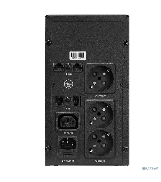 Источник бесперебойного питания Crown CMU-SP800EURO/800 ВА/450 Вт/1 х IEC 320 C13 (компьютерная), 3 х CEE 7 (евророзетка)
