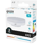 Лампа светодиодная Gauss Elementary 9Вт цок.: GX53 таблетка 220B св. свеч. бел. нейт. Tablet (упак.: 10 шт), фото9