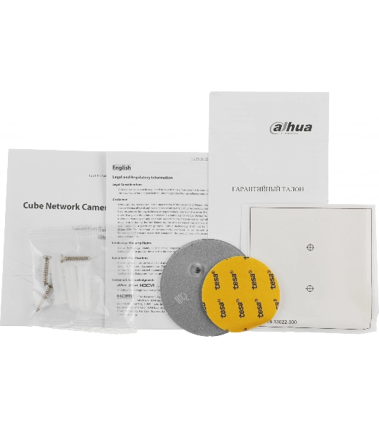 Компактная IP-видеокамера Dahua DH-IPC-C5AP-0280B с Wi-Fi 2.4ГГц 5Мп, 1/3.2” CMOS, объектив 2.8мм, обнаружение людей, ИК 10м, микрофон, динамик