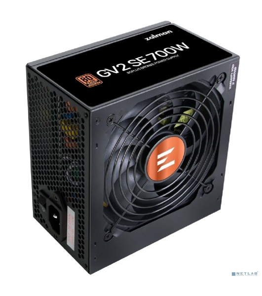 Блок питания Zalman ZM700-GV2SE 700 Вт, 80 PLUS BRONZE, 120 мм, немодульный, черный