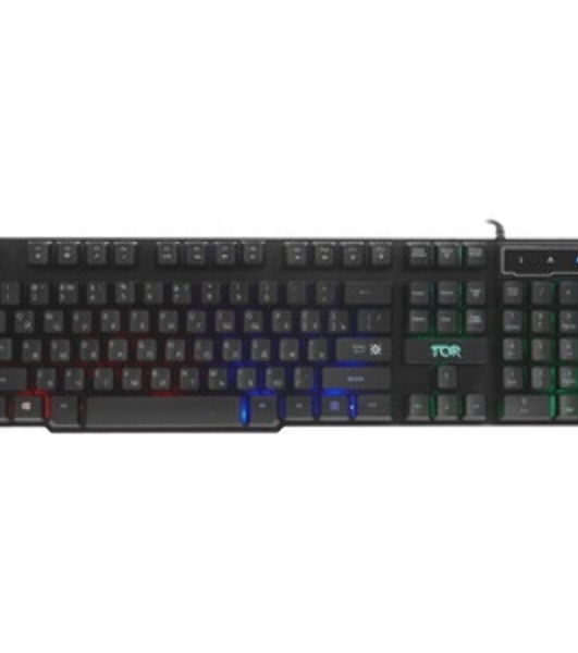 Комплект клавиатура+мышь Defender Tor MHP-127 проводной, USB, 3200 DPI, чёрный