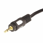 Шнур Rexant Стерео 3,5 мм - 2 RCA длина 1,5 метра (GOLD), фото2