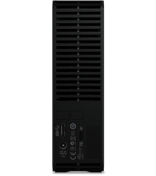 Внешний HDD 3.5' Western Digital Elements Desktop, 18TB, USB 3.2 Gen 1 Type-A, 5400 rpm, черный