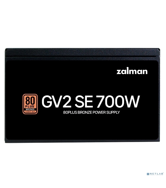 Блок питания Zalman ZM700-GV2SE 700 Вт, 80 PLUS BRONZE, 120 мм, немодульный, черный