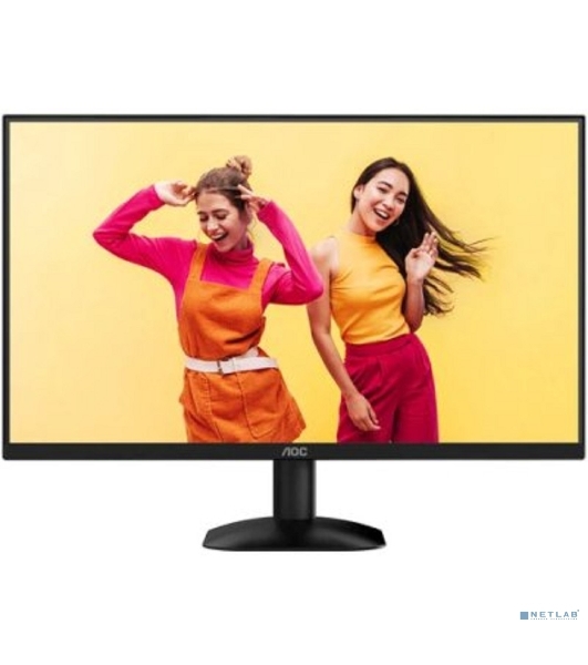 Монитор 27' AOC 27B35HM VA 1920x1080, 100 Гц, 4 мс (1 мс MPRT), 16:9, 250 кд/м², VGA, HDMI 1.4, HDR10, Adaptive-Sync, черный